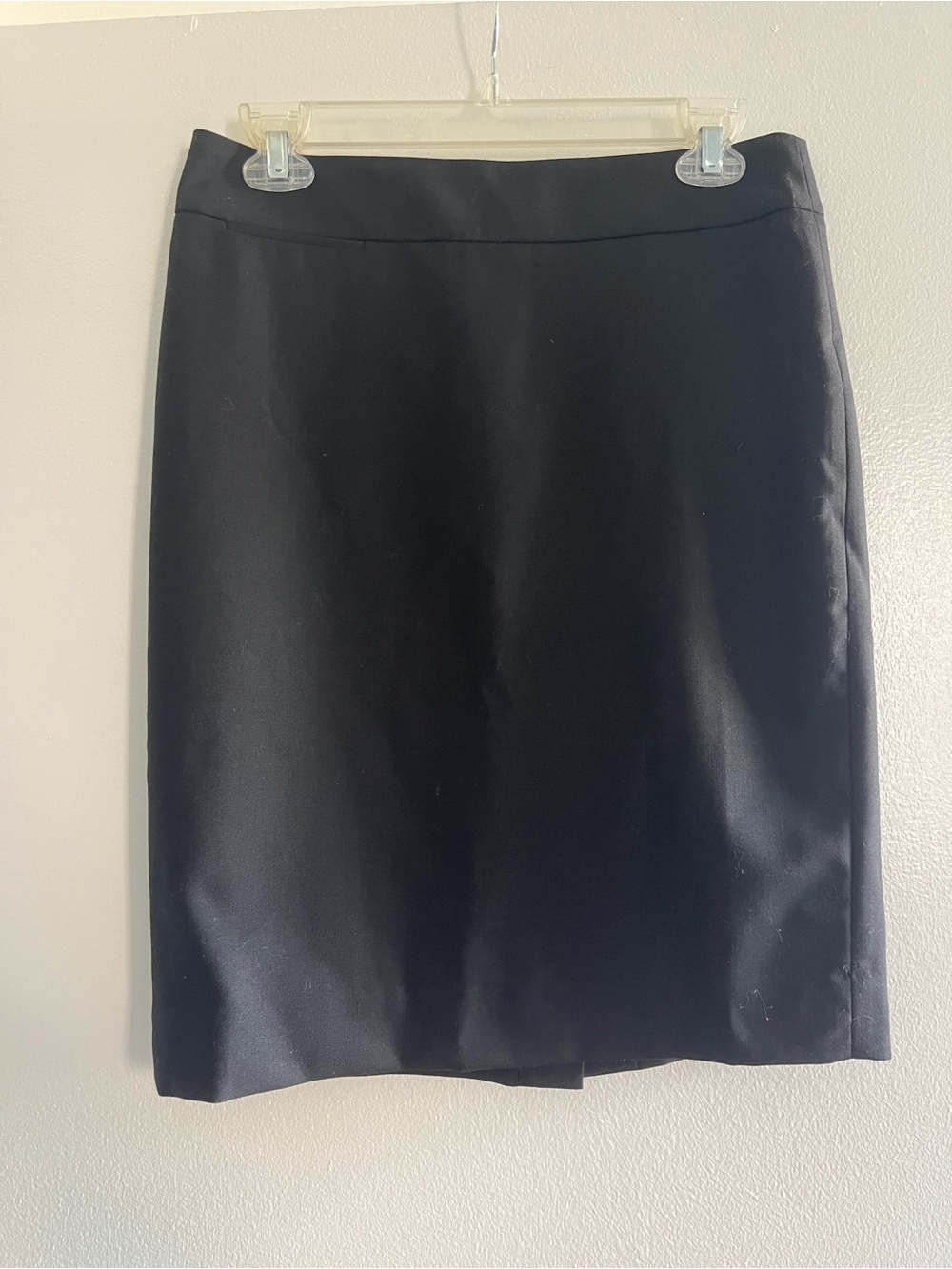 J. Crew Black Pencil Skirt